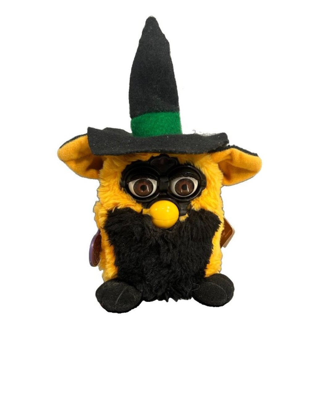 Vintage Furby Autumn Witch 1999 Halloween Limited Edition Orange Non Working